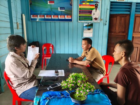 Pelatihan Penggunaan Tally Sheet Tim Spasial